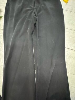 Women's Black Wide-Leg Trousers